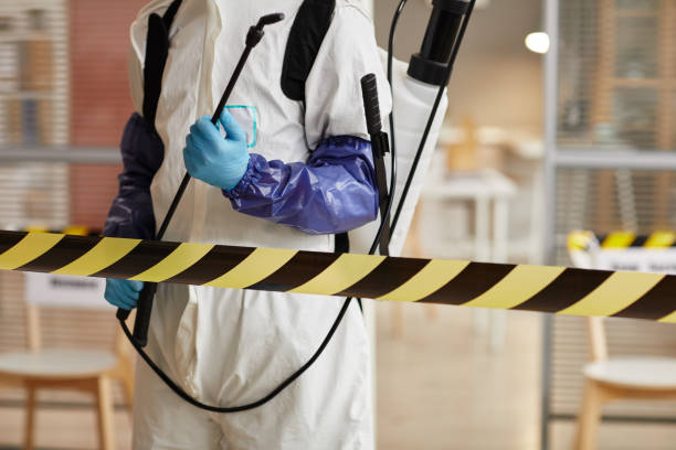 Professional Blood Cleanup technician working in Cape May Point, NJ